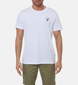 Maison Labiche Animal-print Crewneck T-shirt, Model View