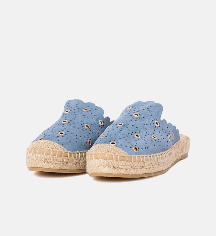 Black Jute Sole Mules