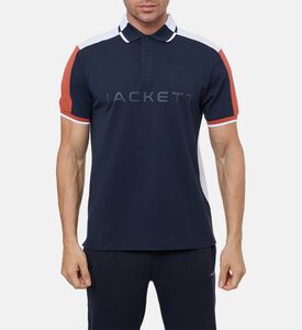 Hackett London Striped Regular-fit Polo Shirt, Model View