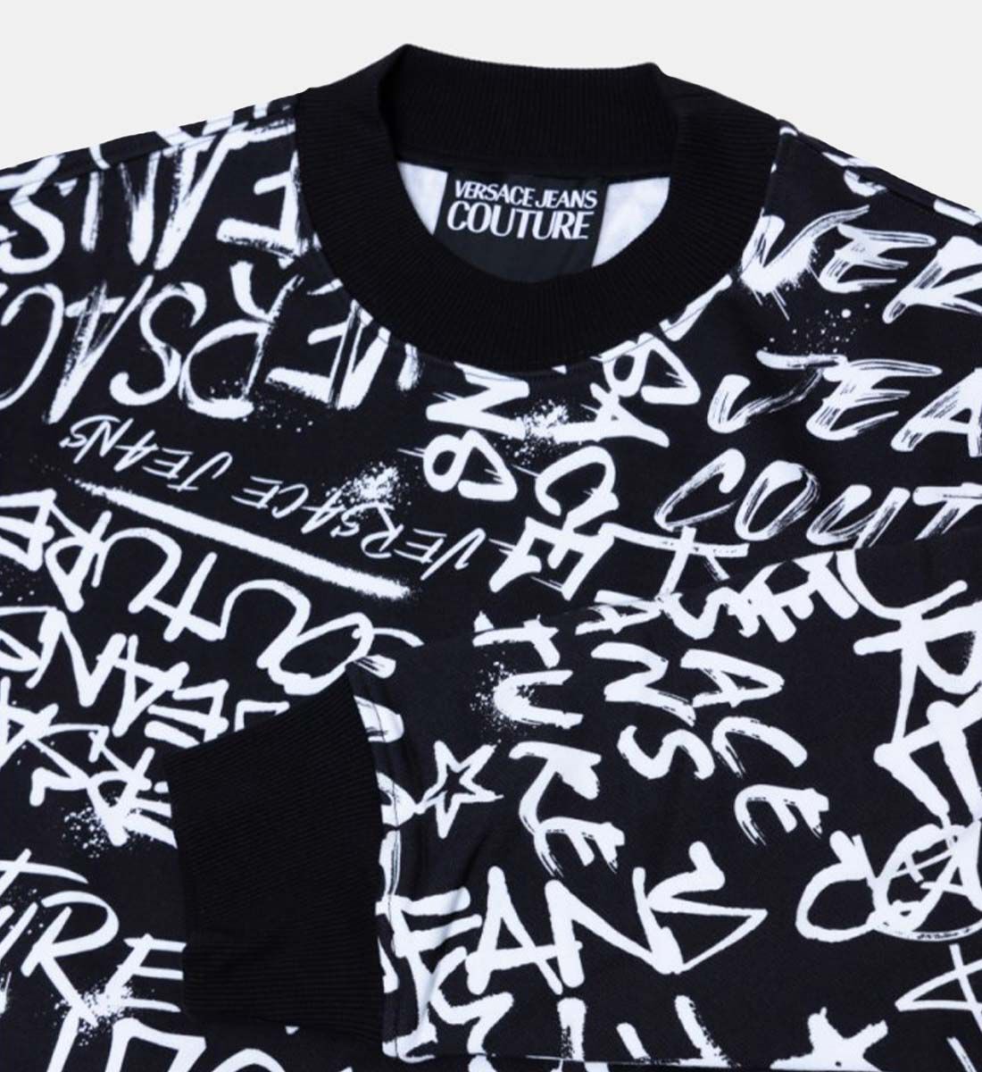 Versace jeans sweatshirt white discount
