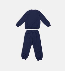 بدلة رياضية بزر كبس للإغلاق وشعار دب تيدي