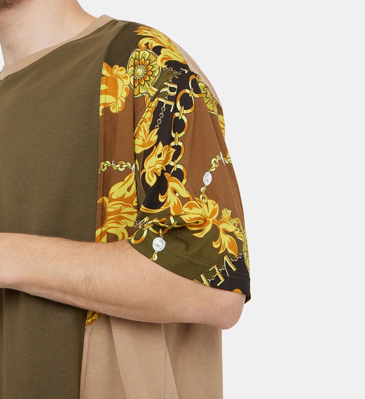 Cotton Baroque-print T-shirt Cotton Baroque-print T-shirt