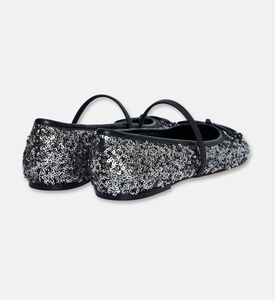 Marc Jacobs Shoes Sabrina Ballerina, Silver, Eu-40, Packshot View