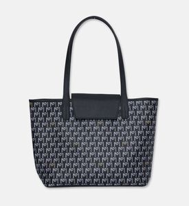 Maya.M All-over Monogram Medium Flap Tote Bag, Packshot View