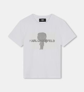 تيشيرت بشعار مخطط