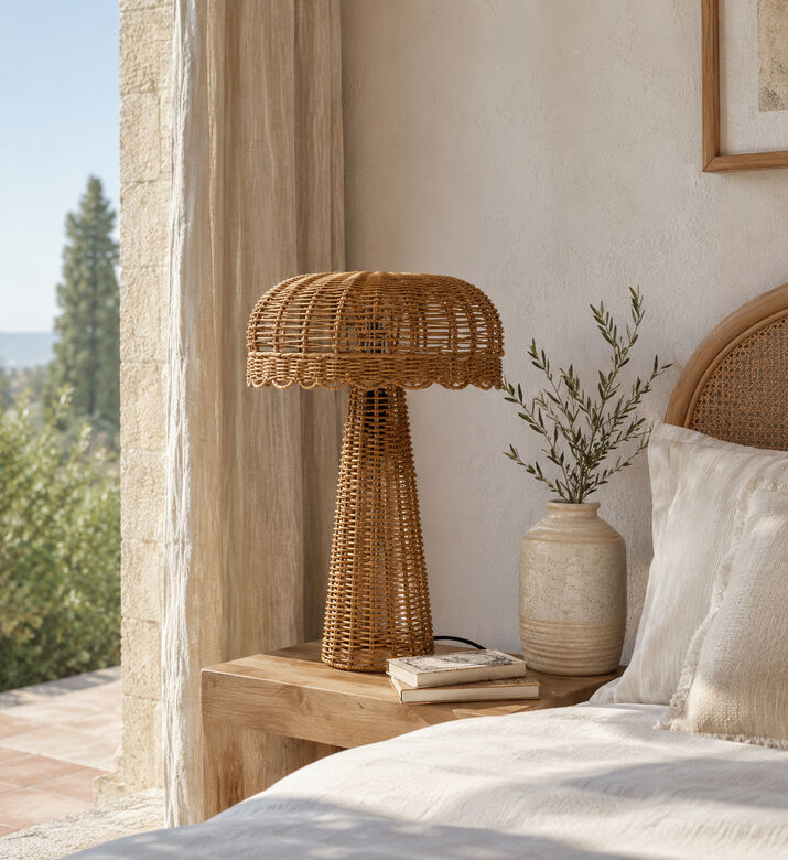 Home Deco and More Mushroom-shaped Lamp, Packshot View