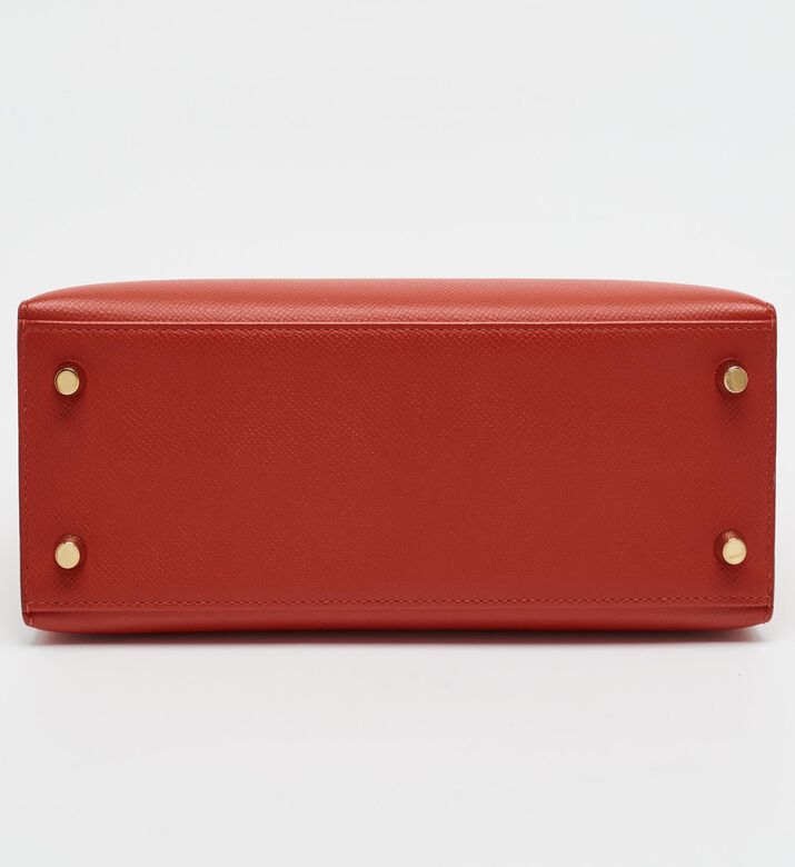 Hermes Preowned Hermes Kelly Leather Sellier Epsom Top Handle Bag, Packshot View
