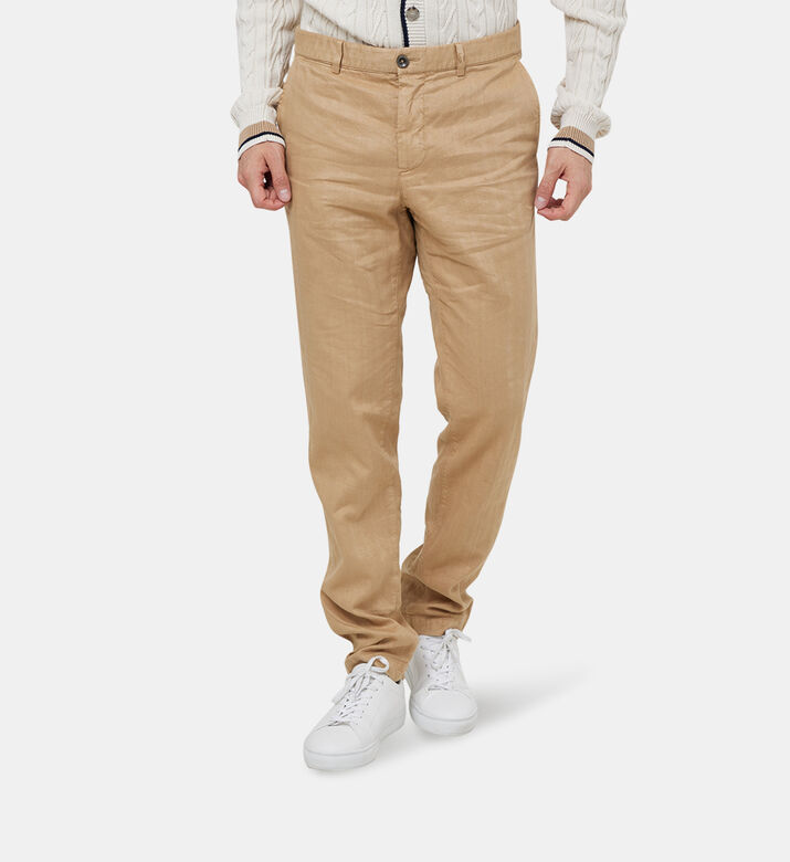 Slim-cut Straight-legged Trousers