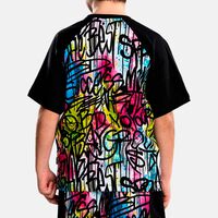 Street Art Raglan T-shirt