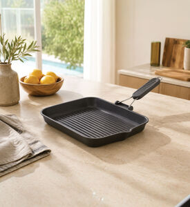 Risoli Granito Grill, Black, 33x26-cm, Packshot View