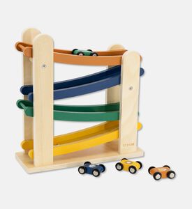 Trixie Toy Wooden Ramp Racer 4 Cars, Packshot View