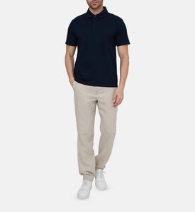 قميص بولو غير رسمي بأكمام قصيرة