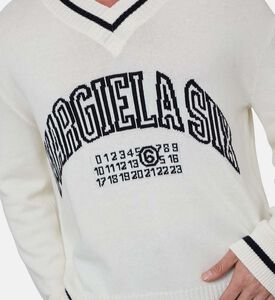 Logo-print V-neck Jumper Logo-print V-neck Jumper