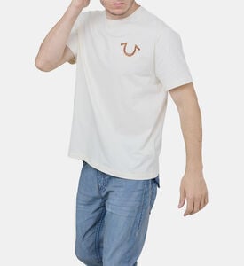 Embroidered Rainbow Stitch T-shirt Embroidered Rainbow Stitch T-shirt