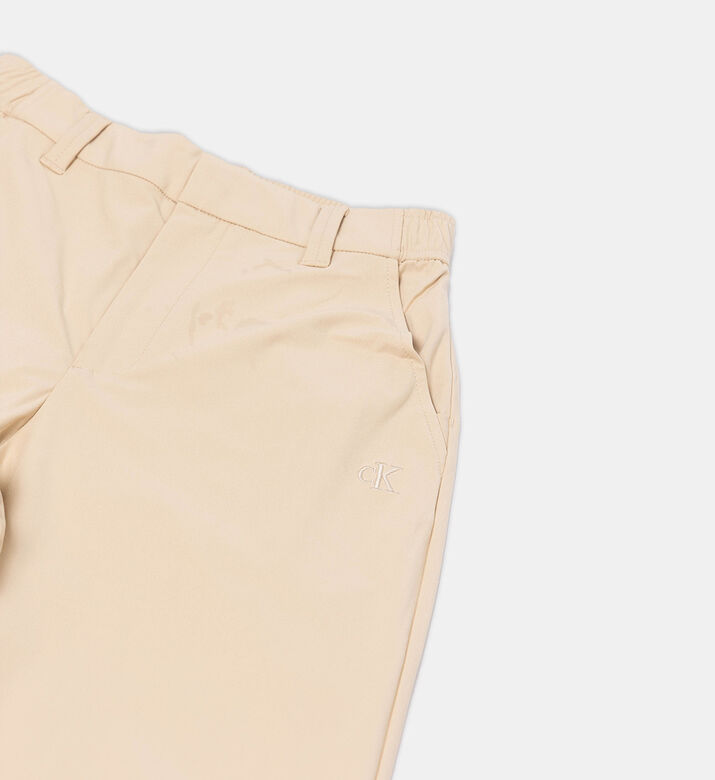 بنطلون واسع الساقين بطبقات