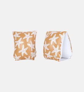 عوامات سباحة لليدين بنقشة ساحلية لنجوم بحر