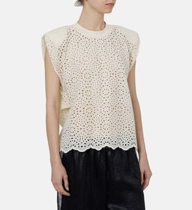 Rudy Sheer Lace Oversized Top