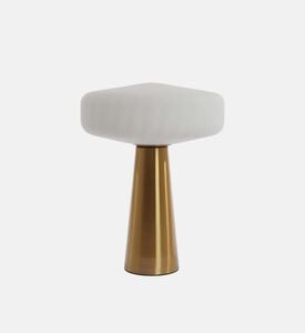 مصباح طاولة زجاجي بطيات