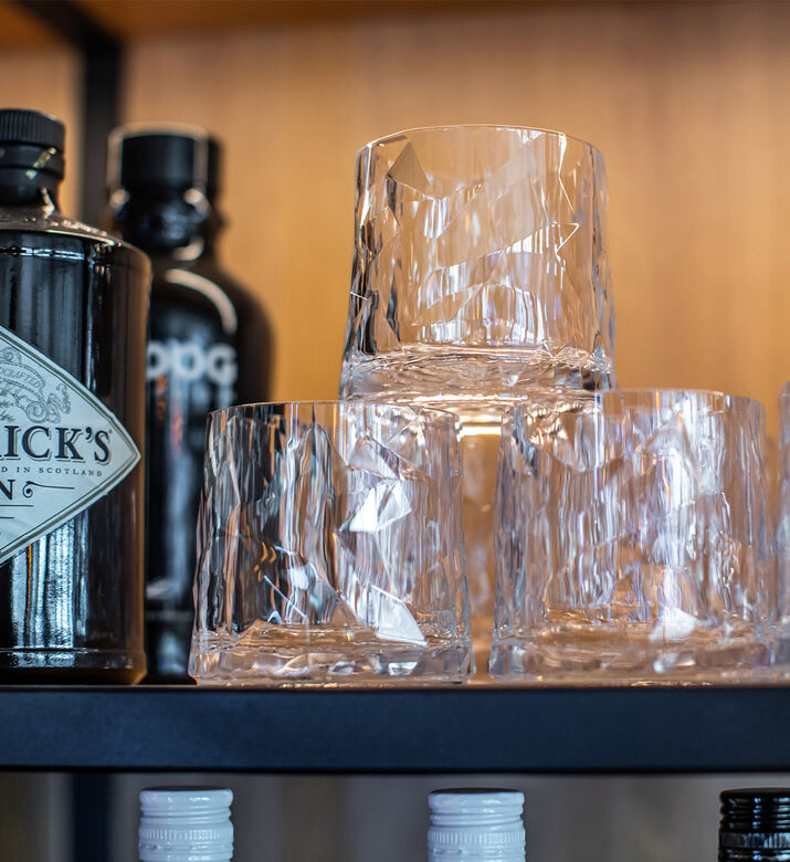 طقم أكواب مياه بلاستيكية سوبرغلاس قطعتين طقم أكواب مياه بلاستيكية سوبرغلاس قطعتين