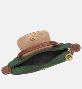 حقيبة صغيرة لو بلياج بغطاء قلاب جلد