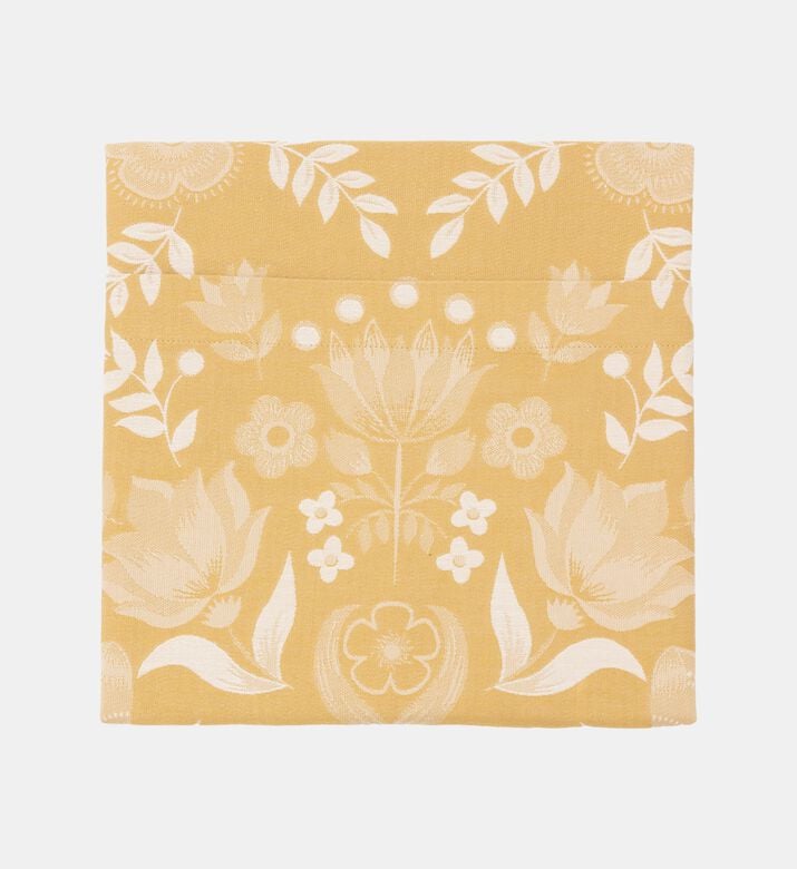 Jacquard Feerie Cotton Apron, Yellow, Packshot View