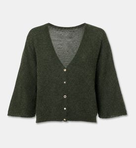 Ba&sh V-neck Button Cardigan, Packshot View