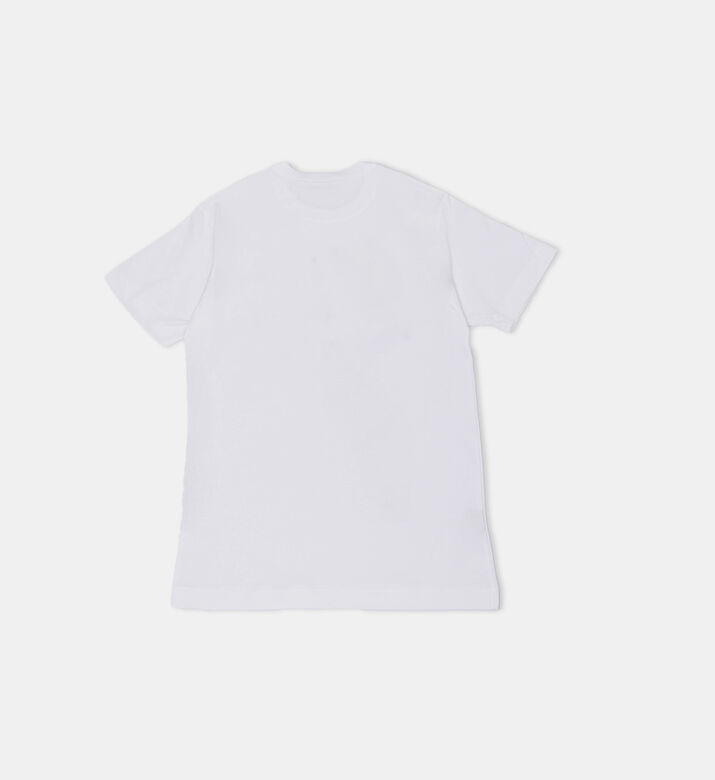 Cotton Logo Composite Design T-shirt