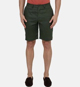 Linen Bermuda Relaxed-fit Shorts