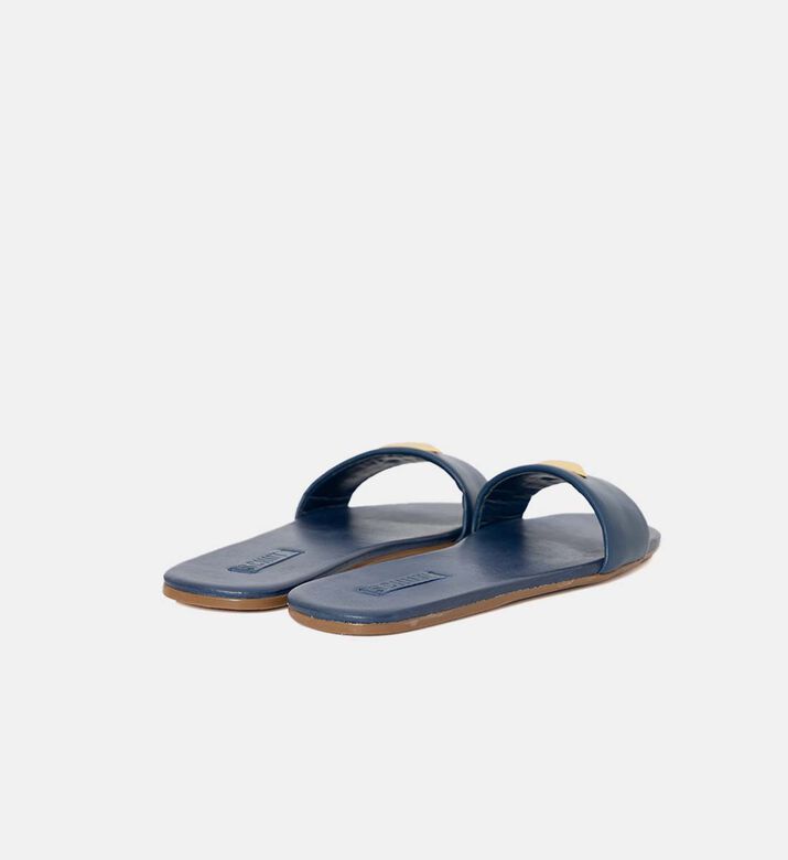 Leather Single Strap Flip Flops