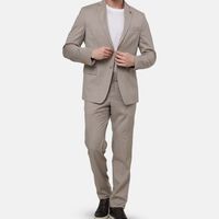 Single-breasted 2-piece Suit Set