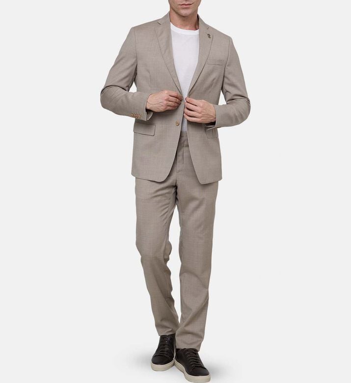 Single-breasted 2-piece Suit Set Single-breasted 2-piece Suit Set