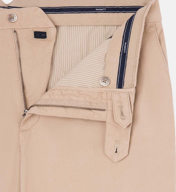 بنطلون تشينو جلد قطن فضفاض