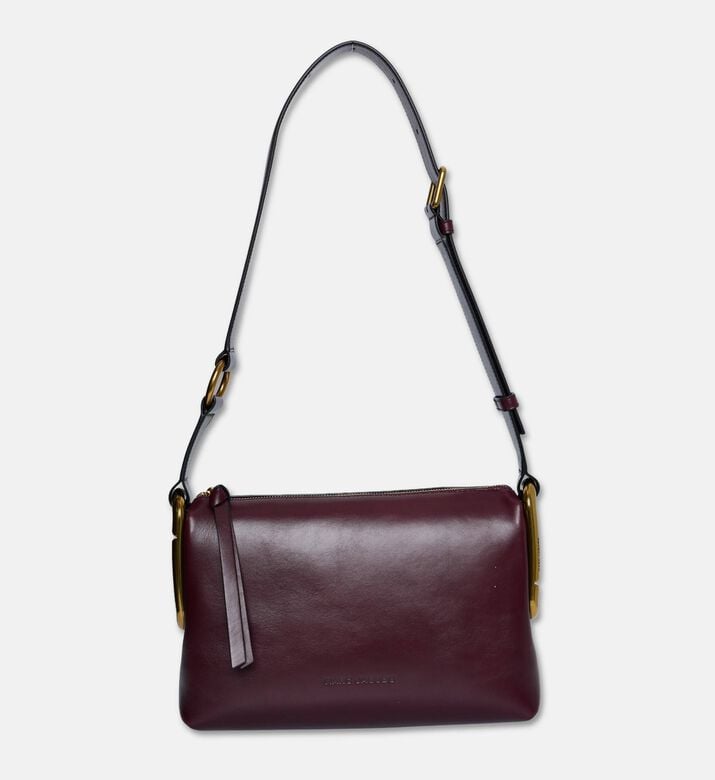 Marc Jacobs Bag Medium Shoulder, Dark-red, Packshot View