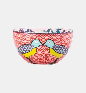 Bowl Porcelain Birds Of Paradise