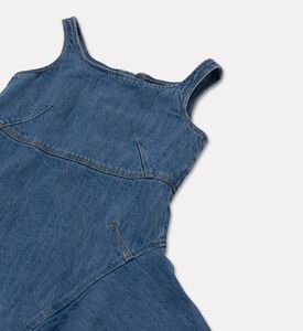 Givenchy Godet-detail Iconic Denim Dress, Packshot View