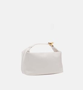 حقيبة صغيرة بيلو جلد عجل بتصميم وسادة