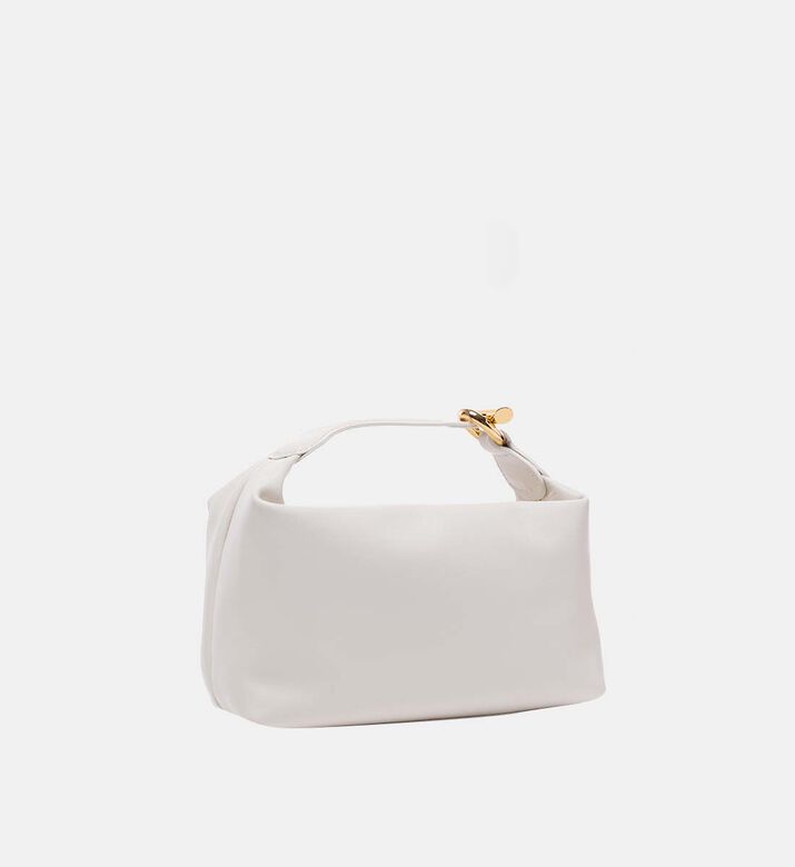 حقيبة صغيرة بيلو جلد عجل بتصميم وسادة