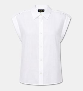 Luisa Spagnoli Blou, White, L, Packshot View
