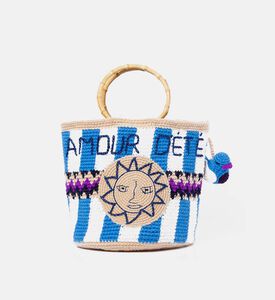 Embroidered Logo-label Sun Bag