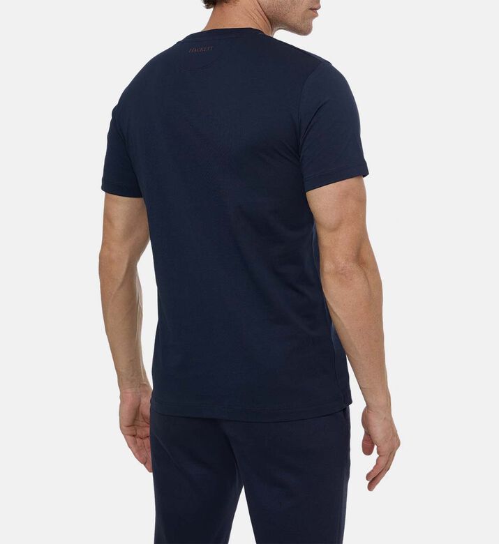 Hackett London Ts Heritage, Blue, M, Model View