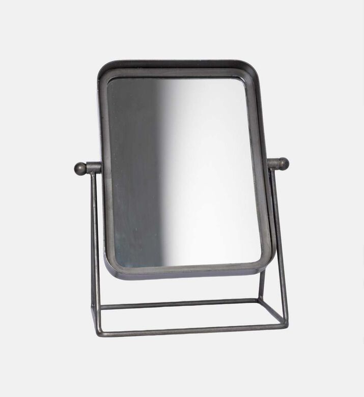 Tapoe Zinc Square Standing Mirror 30x18x38 Cm
