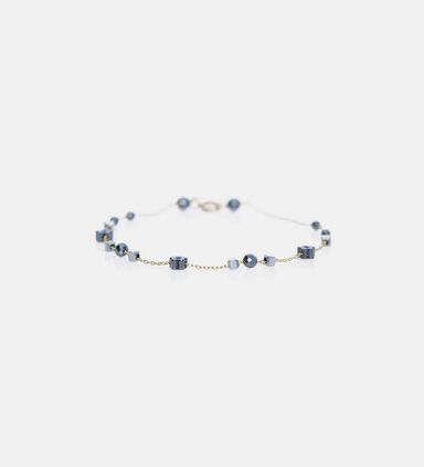 Hematite Stones Metallic Sheen Bracelet