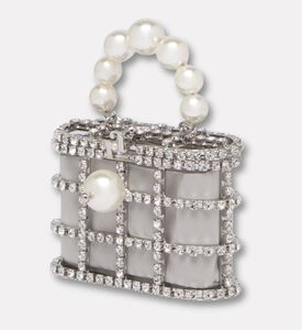 Rosantica Charm Holli Pocket, Silver, Packshot View