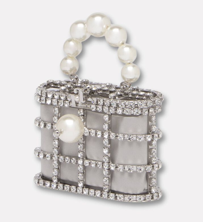 Rosantica Charm Holli Pocket, Silver, Packshot View