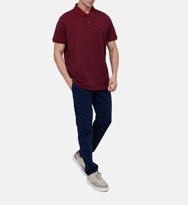 قميص بولو كلاسيكي بأكمام قصيرة