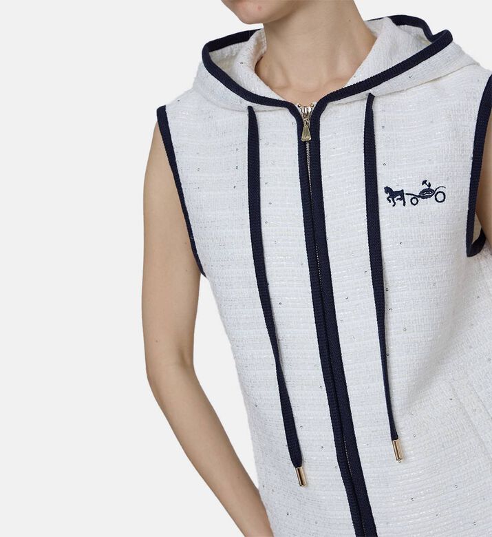 Sleeveless Hooded Sweatshirt Sleeveless Hooded Sweatshirt