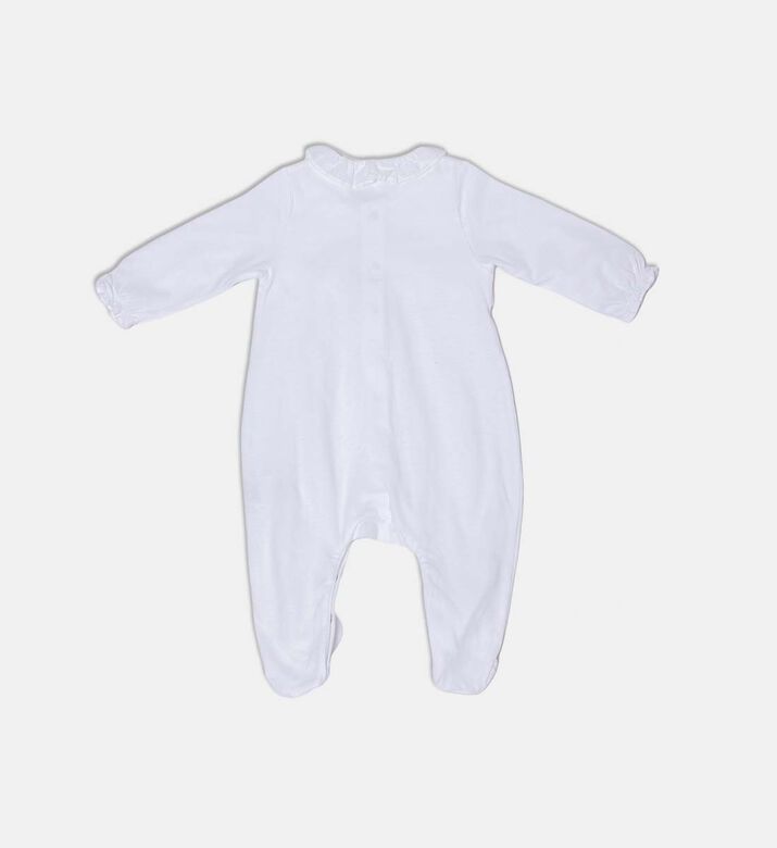 Tartine et Chocolat Ruffle Collar Round Neck Pajamas, Packshot View