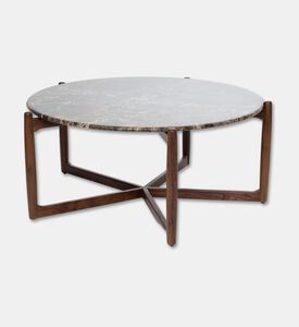 Home Deco and More Nashville Round Top Coffee Table, Packshot View