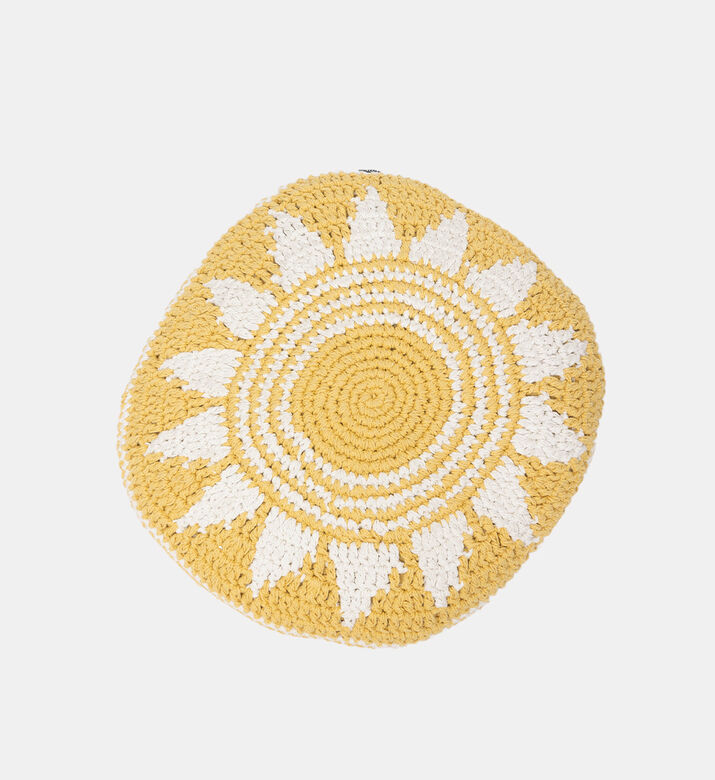 Sol Cotton Round Filled And Vaccumed Cushion