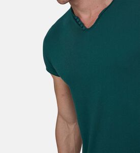 Monastir V-neck Short-sleeve Top